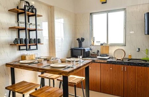 Chakala Apartamento | Seraphin Stays - Andheri East |TV, AC, Wi-Fi 701