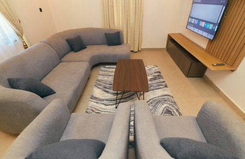 Jabi Apartamento | Serene 1-bedroom apartment in Abuja with AC, WiFi and 24/7 power supply