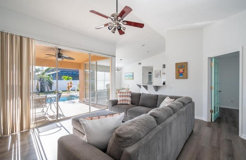 Pelican Casa | Serene 3-Bedroom Haven near Sanibel Beach!