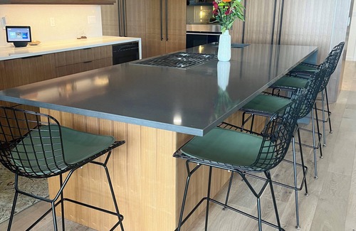 Olympia Casa | Serene 4BR Mid-Century Oasis w/ Spa, Private Beach & Gorgeous Views