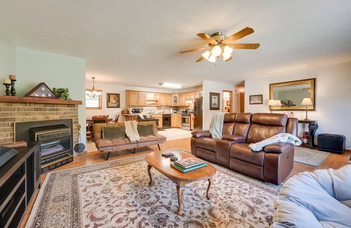 Squires Casa | Serene Ava Countryside Home w/ Deck & Fire Pit