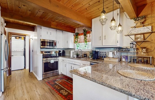 Arrowbear Lake Casa | Serene Boho A-Frame w/ Wood Stove and Expansive Deck - Close to Hiking & Skiing