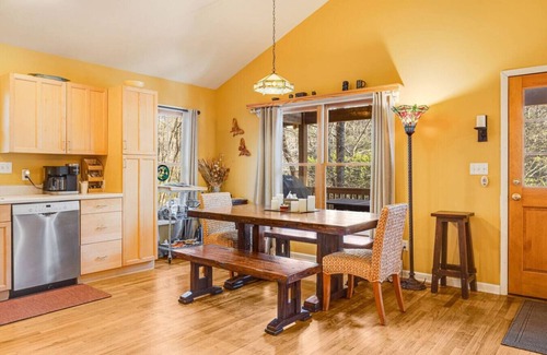 Brevard Casa | Serene Cabin Overlooking Trout Pond on 66 Acres
