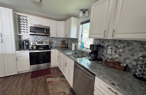 Seneca Falls Casa | Serene Cayuga Lakefront Home on Wine Trail, Boat Dock & Fire Pit