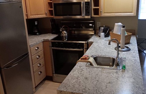 Rockland Condominio | Serene condo with AC in charming Rockland on the bay !