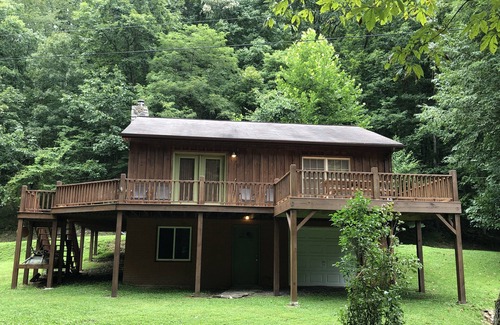 Renick Cabina | Serene Chalet, Cozy Ubicado en el río Trail Greenbrier.
