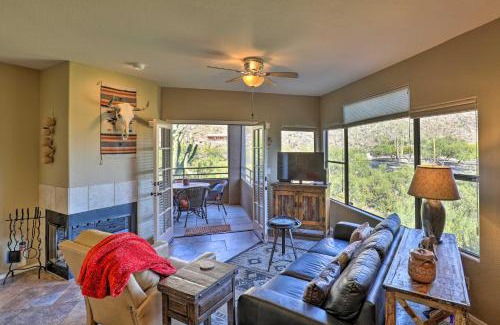 Tucson Apartamento | Serene Desert Escape with Porch and Resort-Style Perks