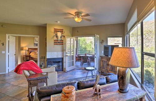 Tucson Apartamento | Serene Desert Escape with Porch and Resort-Style Perks