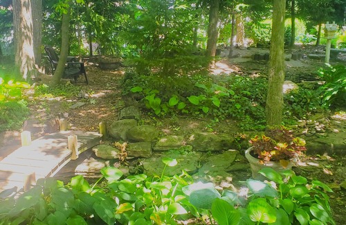 Hamilton Casa | Serene Forest Retreat with King Bed and Fireplace