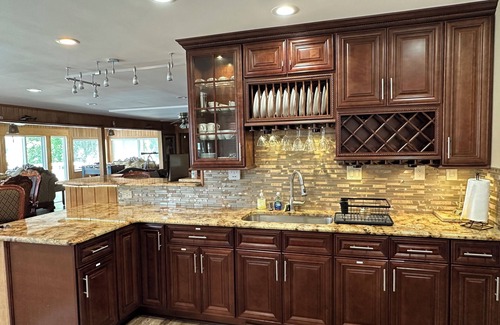 Steele Creek Casa | Serene Getaway with Hot Tub, Sauna, Firepit, Kayaks, Pontoon & Jet Ski Rentals!