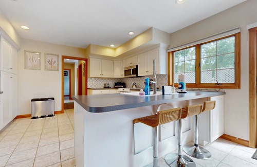 West Hyannisport Casa | Serene home near the beach with open floor plan, yard, grill, & central AC