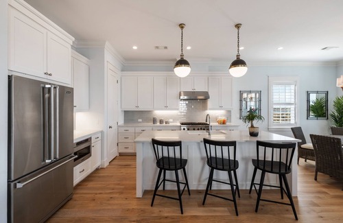 Beachtown Casa | Serene Lagoon-Front Home. Best Sunset View in Beachtown - 4 bed/3 bath. Elevator