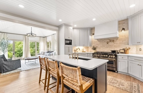 Cleveland Casa | Serene mountain view home with private pool, firepit, dry sauna, & AC