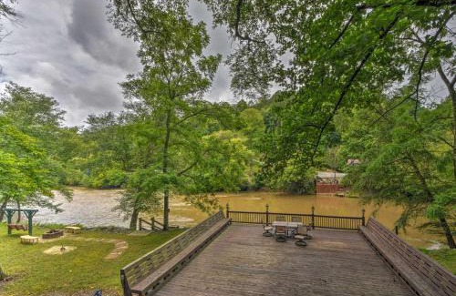 Ellijay Casa | Serene Riverfront Escape in Ellijay, Georgia!