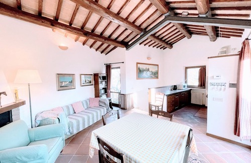 Strettura Casa | Retiro tranquilo en la Toscana con vistas impresionantes