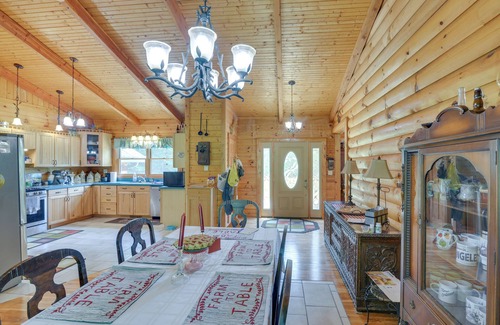 Dailey Cabina | Serene Valley Bend Cabin Rental: 7 Private Acres!