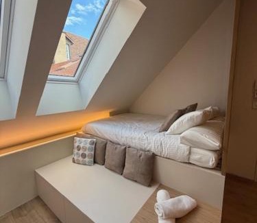 Neuchatel Apartamento | Serenity-Apparemment in the center of Neuchâtel