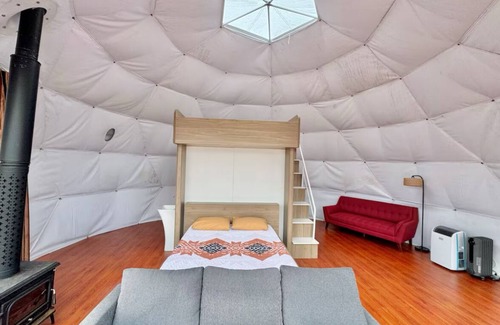 Denison Alquiler De RV | Serenity Dome 2-Thakkar Ranch