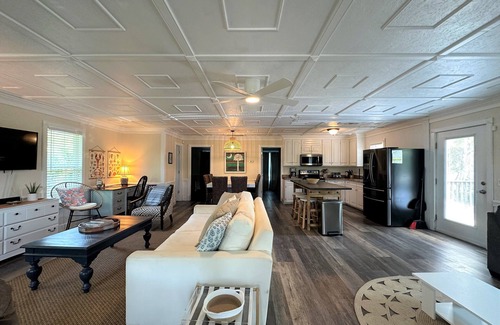 Edisto Island Casa | Serenity Now-Adorable Beach Cottage; Covered Porch & Easy Beach Access;WiFi/TV