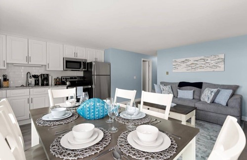 Rye Apartamento | Serenity @ Snug Harbor | Ocean View | Private Deck