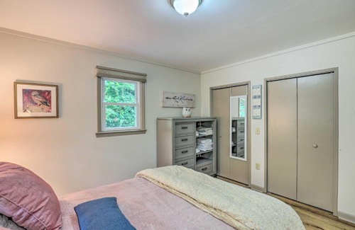 Apple Creek Acres Casa | Serenity Waynesville Home with Deck and Fire Pit!