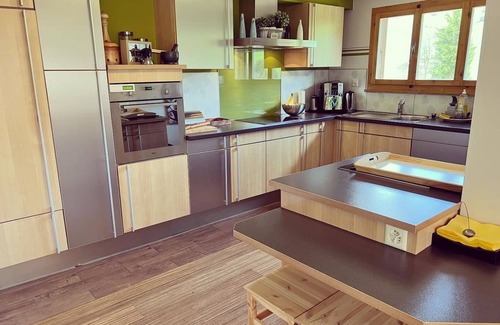 Ruedisbach Apartamento | Serviced Apartment Chalet Bärgblüml i Ha by Interhome