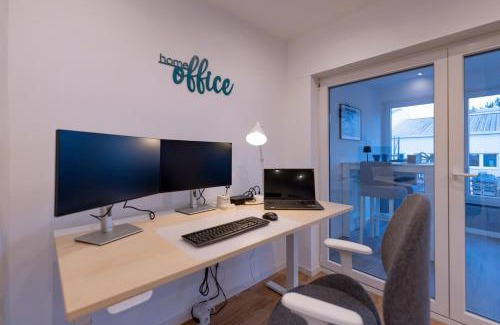 Hulzweiler Apartamento | Serviced-Apartment mit Büro-Setup
