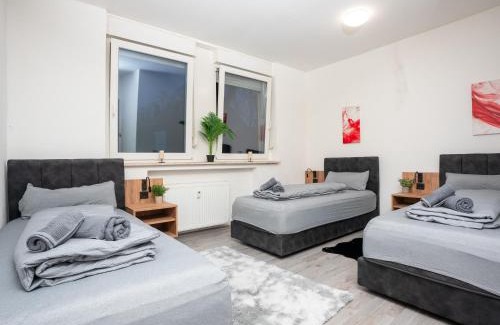 Konig Ludwig Apartamento | Serviceroom24 - Apartment 3 in Recklinghausen WLAN - Smart-TV - 24-7 Check-in und Küche