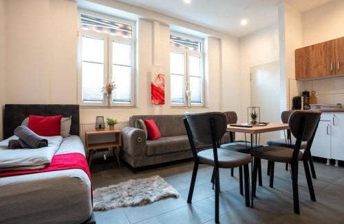 Hochlarmark Apartamento | Serviceroom24 - Space in Recklinghausen Hoch WLAN - Smart-TV - 24-7 Check-in und Küche