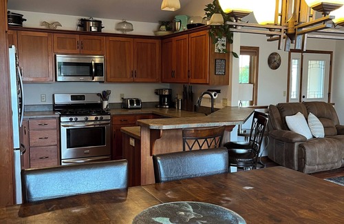 Detroit Lakes Casa | Seven minute drive to the beach with great outdoor spaces for your whole family!