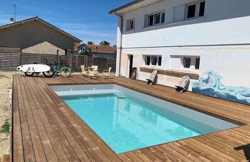 Benesse-Maremne Apartamento | Sewa surf house 10min from Capbreton Hossegor