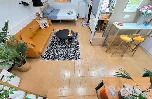 Huaihai Road Commercial Area Apartamento | Shanghai Hills & Zinn Changle Road Homestay Near Line1 & Line12 South Shanxi Rd