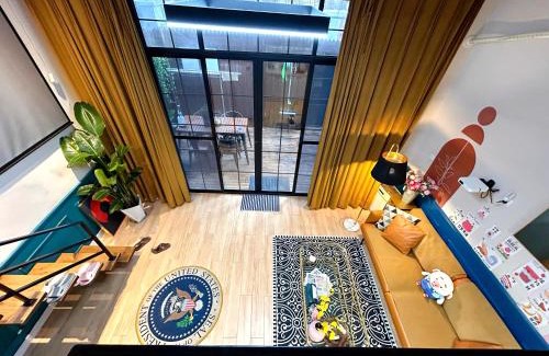 Huaihai Road Commercial Area Apartamento | Shanghai Hills & ZINN City Bnb Near Line13 Mid Huaihai Rd & Changle Rd
