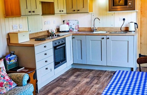 Coalbrookdale Chalet De Esquí | Shepherd's Lodge at Morrells Wood