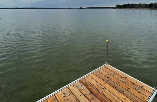 Standish Cabaña | Shorefront on Sebago Lake. Private Sandy Beach