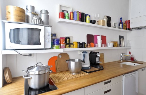 Notre-Dame Apartamento | Corta / larga estancia - Apartamento de 3 habitaciones + cocina + baño, apartamento encantador y tranquilo.