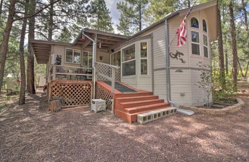 Show Low Casa | Show Low Retreat with Deck, 13 Mi to Hon-Dah!