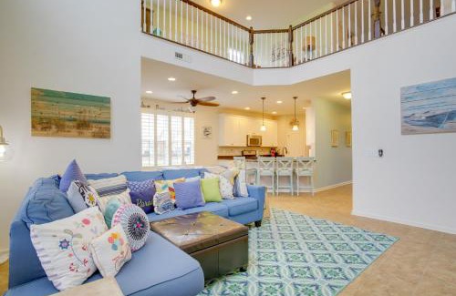 Millville Casa | Shuttle to Beach Millville Townhome with Porch