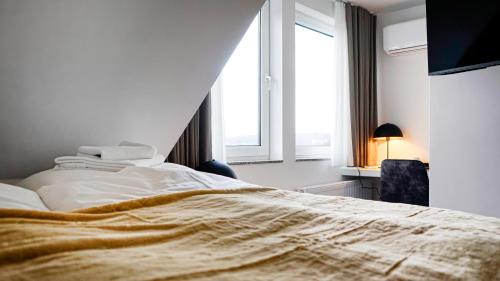 Siegen Casa | SI-View Doppelzimmer mit Stadtblick Zimmer 22 - Hotel