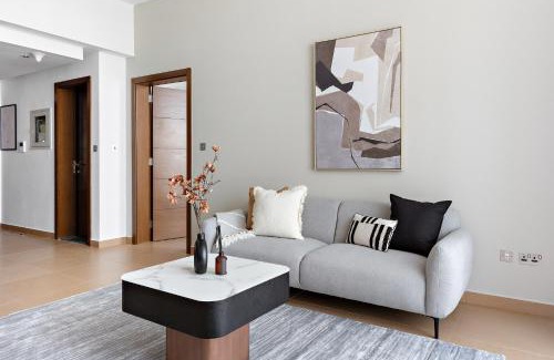 Khalifa City Apartamento | Silkhaus Contemporary 1 BDR Next to Golf Course