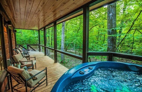 Broken Bow Cabina | Alojamiento de 2 habitaciones en Broken Bow