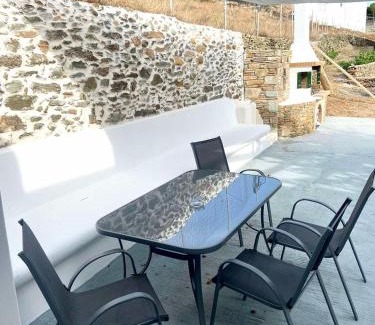 Kithnos Apartamento | Simousi Studio 1 sea view on the beach