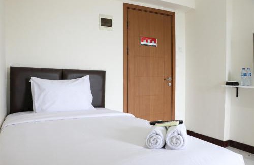 Depok Apartamento | Simple and Enjoy Living Studio Room at Cinere Resort Apartment By Travelio