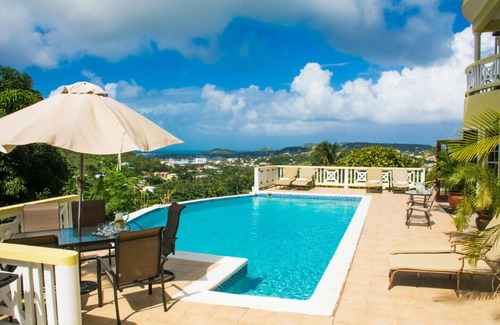 Marisule Casa | Simplemente celestial !!! Grandes apartamentos independientes con piscina enorme - Apartamento con vistas al mar