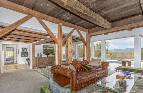 New Paltz Casa | Simply Impeccable Home with a Sweeping Mountain View and Guest House