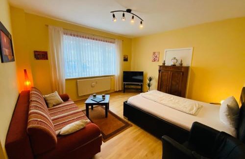 Erlau Apartamento | Single-Apartment bis 2 Personen, 27qm in Schleusingen, WLAN, Parkplatz