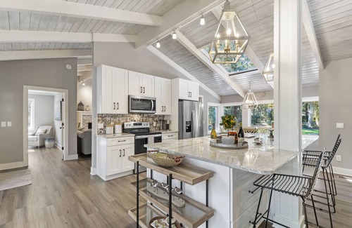 Heritage Woods Casa | Single level Sea Pines home with a hot tub, just a short walk to the beach!