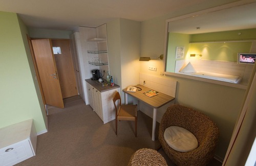 Helgoland Casa | Habitación individual a la orilla del mar - Hotel Rickmers Insulaner