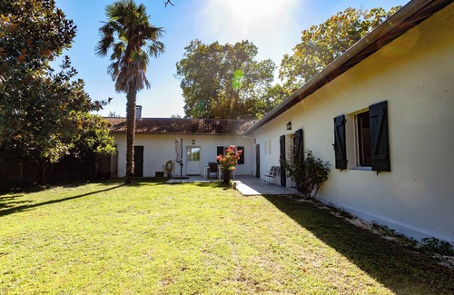 Aureilhan Casa | Gran casa en parque arbolado privado junto al lago, a 8 km del océano