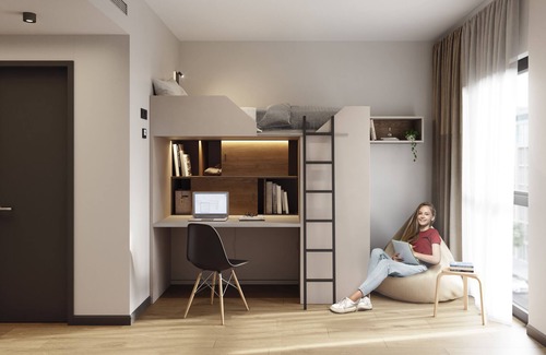 Sant Marti Apartamento | Single Student Studio in Blau Student Housing